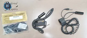 Lot of 3 Aviation Push-to-Talk Switches, 11-12100, PT-300 (Ebay Item, SL #295)